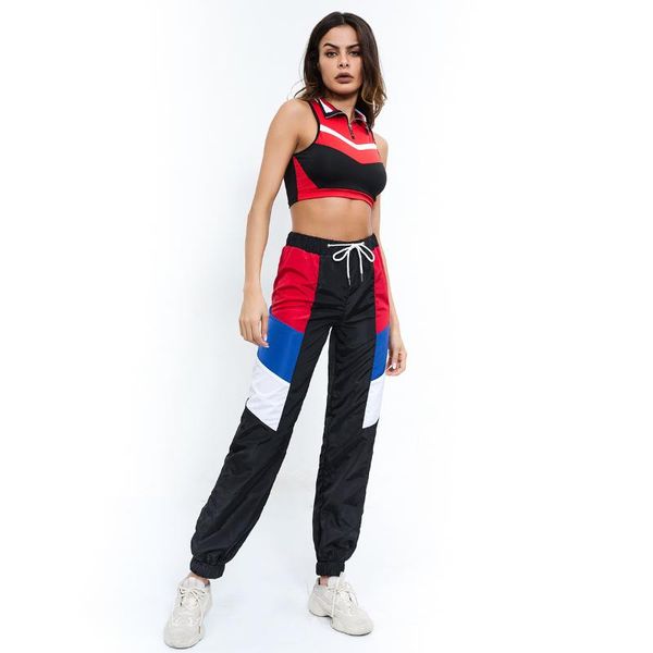 women's pants & capris dropship colour contrast patchwork high waist pants's women fashion streetwear loose elastic trousers penci, Black;white
women's pants & capris dropship colour contrast patchwork high waist pants's women fashion streetwear loose elastic trousers penci, Black;white