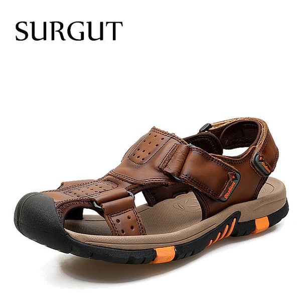 sandals brand men breathable casual shoes genuine leather male rubber beach summer slippers size 38-45, Black
sandals brand men breathable casual shoes genuine leather male rubber beach summer slippers size 38-45, Black