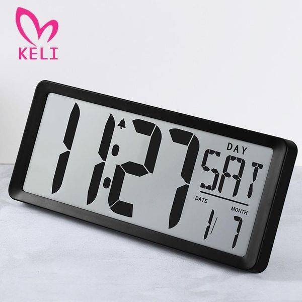 digital large number wall clock time display alarm with date temperature table desk watch electronic clocks
digital large number wall clock time display alarm with date temperature table desk watch electronic clocks