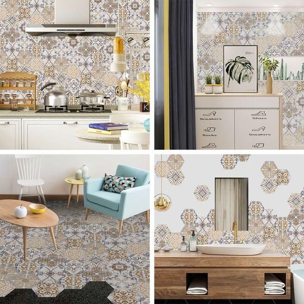 window stickers 10pcs oil proof wall tiles pvc hexagonal floor for kitchen bathroom living room diy wallpaper home decor
window stickers 10pcs oil proof wall tiles pvc hexagonal floor for kitchen bathroom living room diy wallpaper home decor