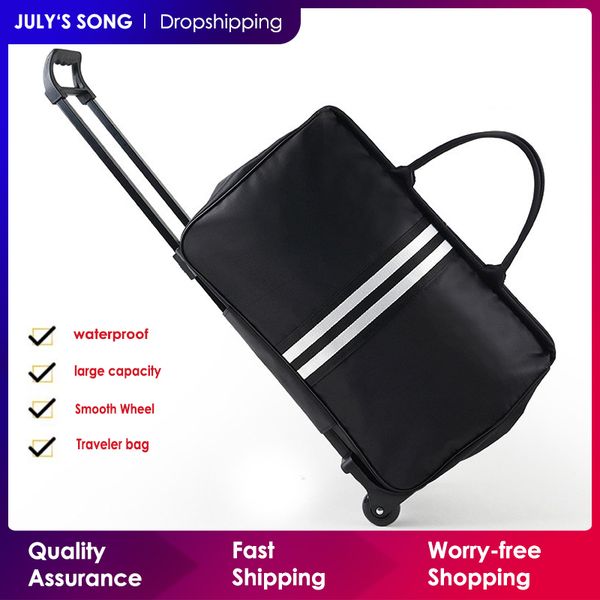 duffel july's song men luggage bags trolley travel with wheels rolling carry on suitcase bag wheeled women bolsas 200921
duffel july's song men luggage bags trolley travel with wheels rolling carry on suitcase bag wheeled women bolsas 200921