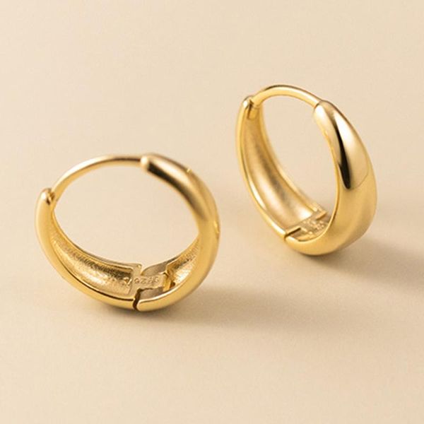 hoop & huggie fashion small round circle earrings for women 925 sterling silver geometric bride girl party wedding jewelry gift, Golden;silver
hoop & huggie fashion small round circle earrings for women 925 sterling silver geometric bride girl party wedding jewelry gift, Golden;silver