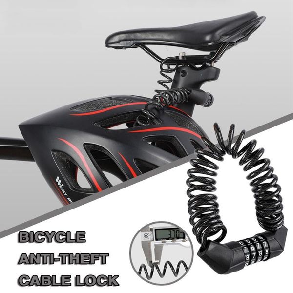 bike locks helmet lock anti-theft 4-digit password bicycle portable 1.5m bloqueo de contraseña bicicleta
bike locks helmet lock anti-theft 4-digit password bicycle portable 1.5m bloqueo de contraseña bicicleta