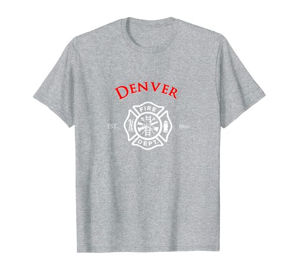 City of Denver Fire Rescue Department Colorado Firefighter T-Shirt, Mainly pictures
City of Denver Fire Rescue Department Colorado Firefighter T-Shirt, Mainly pictures