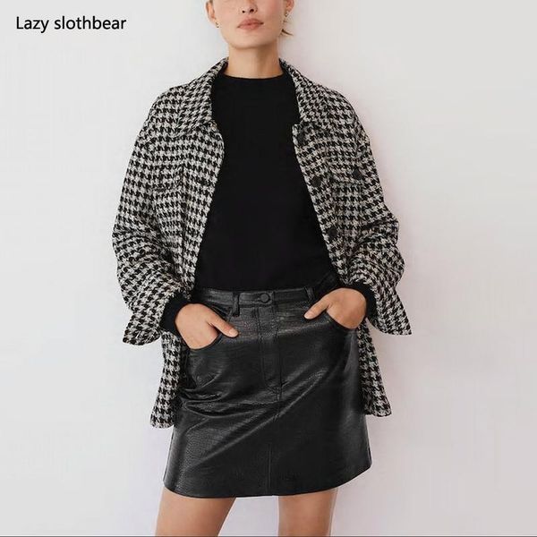 women's wool & blends high-quality spring and autumn ladies coat, professional office coat female outwear, Black
women's wool & blends high-quality spring and autumn ladies coat, professional office coat female outwear, Black