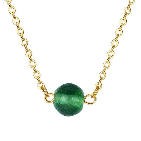 chokers stainless steel gold moldavite pendant necklace women 10mm bead round meteorite jewelry green stone power crystal tektite, Golden;silver
chokers stainless steel gold moldavite pendant necklace women 10mm bead round meteorite jewelry green stone power crystal tektite, Golden;silver