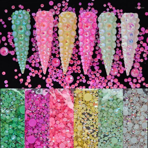 480pcs luminous decorations jewelry stones 3d nail art rhinestones flat-back crystal strass gems manicure accessories tr15801, Silver;gold
480pcs luminous decorations jewelry stones 3d nail art rhinestones flat-back crystal strass gems manicure accessories tr15801, Silver;gold