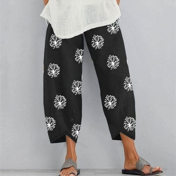 women's pants & capris 50% dropcasual loose irregular hem polyester printed elastic waist women trousers for daily wear, Black;white
women's pants & capris 50% dropcasual loose irregular hem polyester printed elastic waist women trousers for daily wear, Black;white