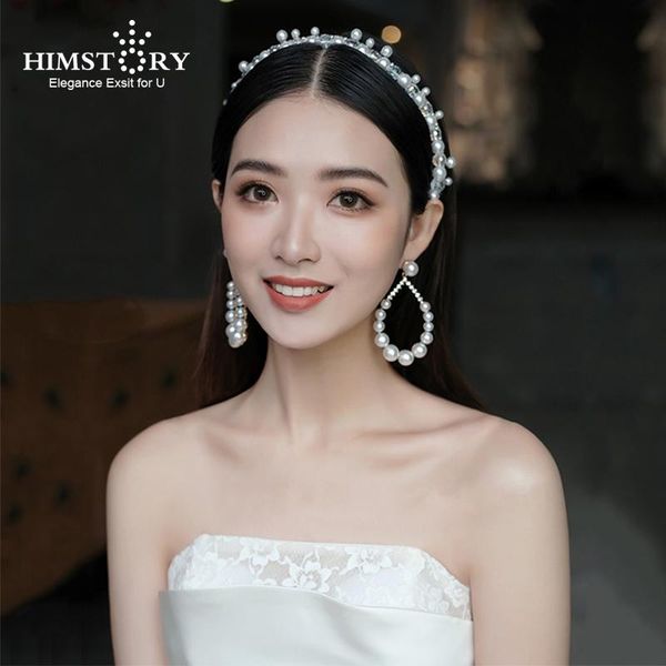 hair clips & barrettes himstory rhinestone crystal pearls tiara headband princess bridal wedding dressing crown accessory women jewelries, Golden;silver
hair clips & barrettes himstory rhinestone crystal pearls tiara headband princess bridal wedding dressing crown accessory women jewelries, Golden;silver