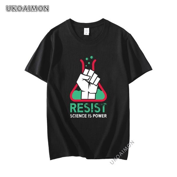 men's t-shirts resist - science is power teenagers party tshirts men t shirts crew neck fitness tight tshirt customized 100% cotton, White;black
men's t-shirts resist - science is power teenagers party tshirts men t shirts crew neck fitness tight tshirt customized 100% cotton, White;black