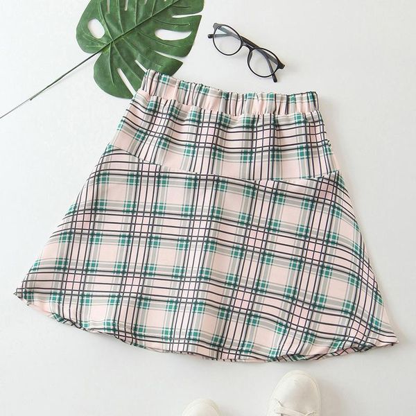 casual plaid printed skirts women fashion elastic waist skirt elegant a line mini female ladies fm, Black
casual plaid printed skirts women fashion elastic waist skirt elegant a line mini female ladies fm, Black