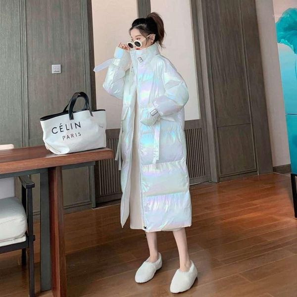 women's parkas jacket 2021 winter coat female tide cotton-padded clothes over-the-knee han edition more loose long bread down, Black
women's parkas jacket 2021 winter coat female tide cotton-padded clothes over-the-knee han edition more loose long bread down, Black