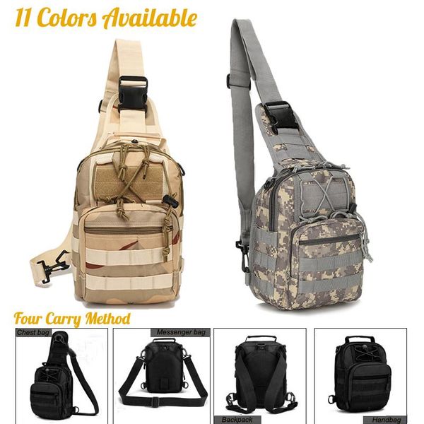 outdoor bags chest bag four ways to carry simple storage tactical military sling hiking camping hunting shoulder
outdoor bags chest bag four ways to carry simple storage tactical military sling hiking camping hunting shoulder
