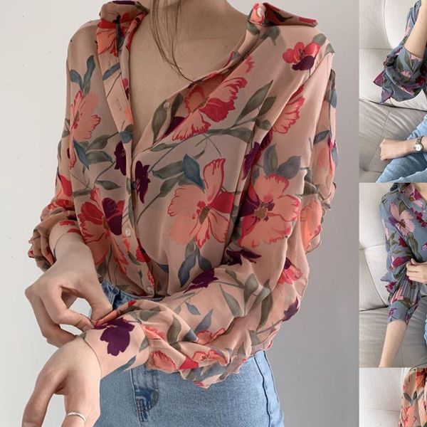 40 chiffon plus size long women shirts puff sleeve printed v neck vintage floral ladies button, White
40 chiffon plus size long women shirts puff sleeve printed v neck vintage floral ladies button, White