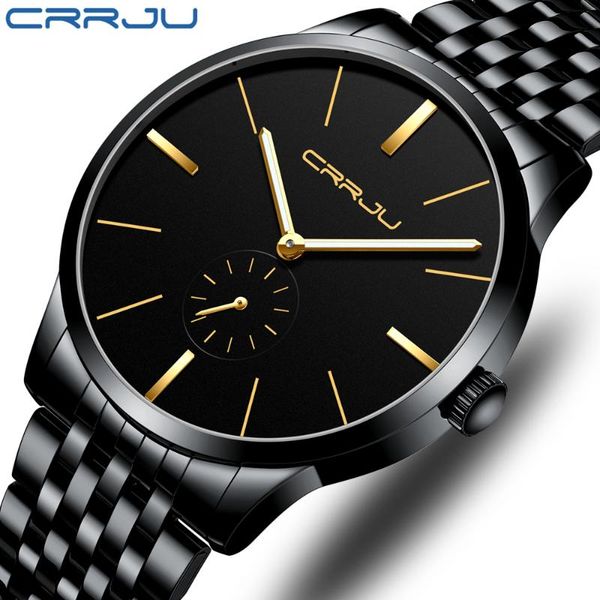 wristwatches fashion crrju man quartz full stainless steel watch casual military sport men dress wristwatch gentleman, Slivery;brown
wristwatches fashion crrju man quartz full stainless steel watch casual military sport men dress wristwatch gentleman, Slivery;brown
