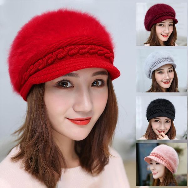 solid color faux rabbit fur beret women winter hat berets for girls casual peaked cap boina gorros mujer, Blue;gray
solid color faux rabbit fur beret women winter hat berets for girls casual peaked cap boina gorros mujer, Blue;gray
