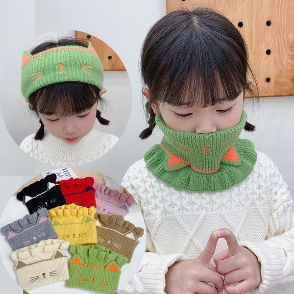 scarves color blocking knitted wool children's scarf cartoon wood ears neck protection collar winter boys girls warm elastic bib p08, Blue;gray
scarves color blocking knitted wool children's scarf cartoon wood ears neck protection collar winter boys girls warm elastic bib p08, Blue;gray