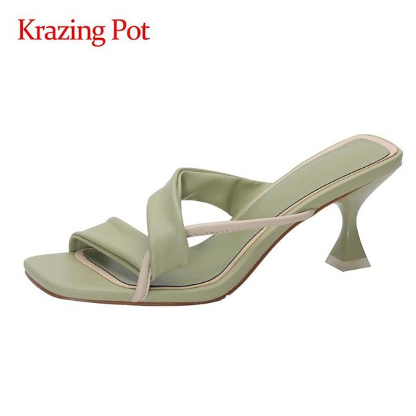 sandals krazing pot square toe thin high heels sling back concise style street fashion sweet girls mules slip on women l97, Black
sandals krazing pot square toe thin high heels sling back concise style street fashion sweet girls mules slip on women l97, Black