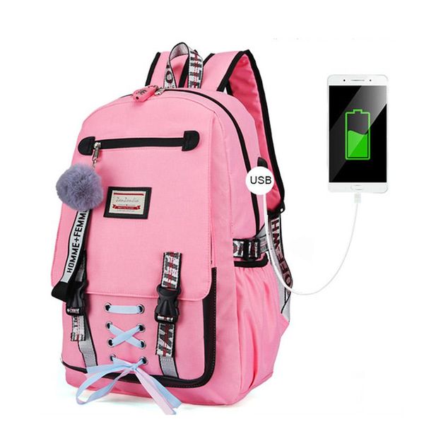 backpack nylon women school backpacks anti theft usb charge waterproof bagpack bags for teenage girls travel bag
backpack nylon women school backpacks anti theft usb charge waterproof bagpack bags for teenage girls travel bag