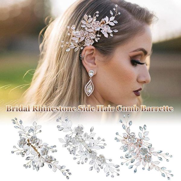 hair brushes bridal rhinestone side comb fashion vine pearl insert barrette crystal clips accessory wedding jewelry elegant, Silver
hair brushes bridal rhinestone side comb fashion vine pearl insert barrette crystal clips accessory wedding jewelry elegant, Silver