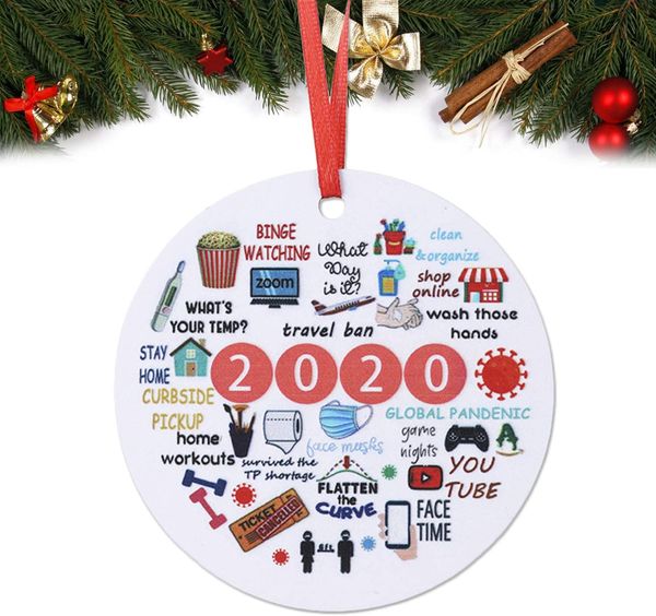 1pcs 2020 christmas pendants year of quarantine keepsake christmas tree hanging ornament
1pcs 2020 christmas pendants year of quarantine keepsake christmas tree hanging ornament