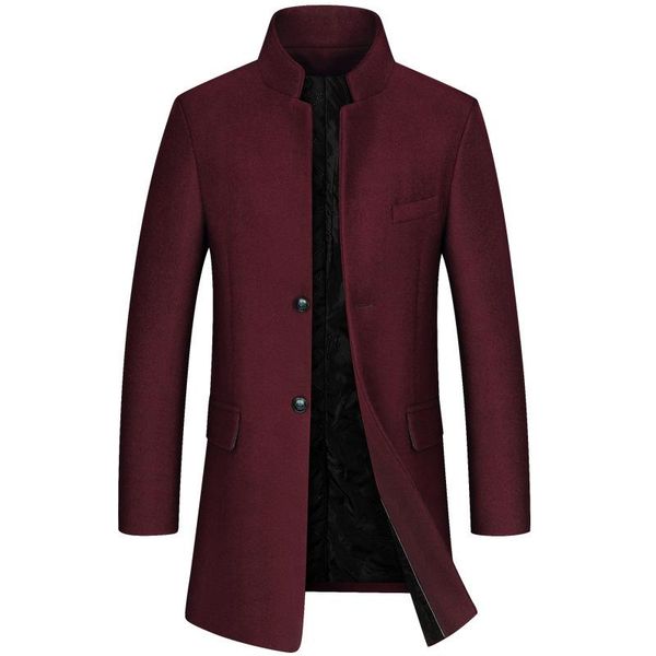 men's trench coats mens stand collar wool plus size fashion long outerwear for men slim fit overcoat woolen blends casual jackets, Tan;black
men's trench coats mens stand collar wool plus size fashion long outerwear for men slim fit overcoat woolen blends casual jackets, Tan;black