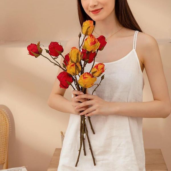 decorative flowers & wreaths artificial flower simulation eco-friendly realistic looking faux silk 2 heads fake rose décoration de mariage
decorative flowers & wreaths artificial flower simulation eco-friendly realistic looking faux silk 2 heads fake rose décoration de mariage