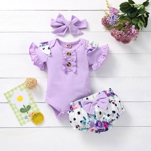 clothing sets summer born baby girls outfit set clothes toddler flying sleeves romper+ big bow short purple +bow hair fashion, White
clothing sets summer born baby girls outfit set clothes toddler flying sleeves romper+ big bow short purple +bow hair fashion, White