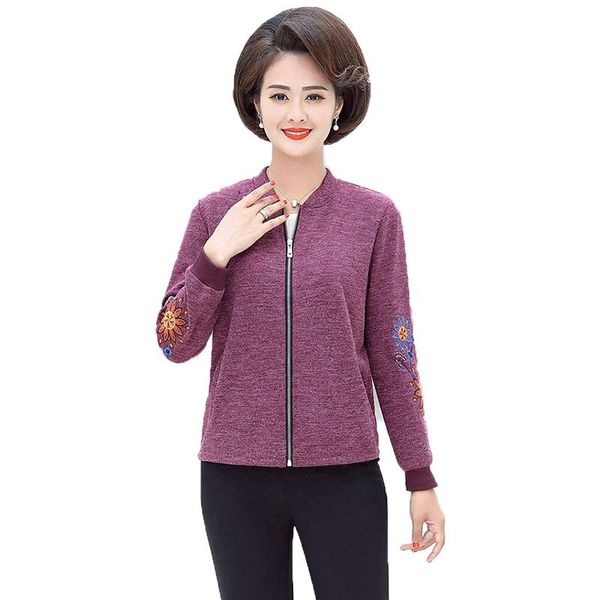 spring autumn women's jacket middle-aged and elderly ladies coats long sleeve embroidered casual jackets plus size 4xl, Black;brown
spring autumn women's jacket middle-aged and elderly ladies coats long sleeve embroidered casual jackets plus size 4xl, Black;brown