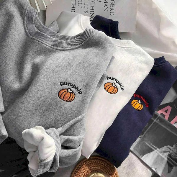 sweatshirt spring autumn korean preppy small pumpkin embroidery o-neck shirt men women plus velvet thickening outer loose 210927, Black
sweatshirt spring autumn korean preppy small pumpkin embroidery o-neck shirt men women plus velvet thickening outer loose 210927, Black