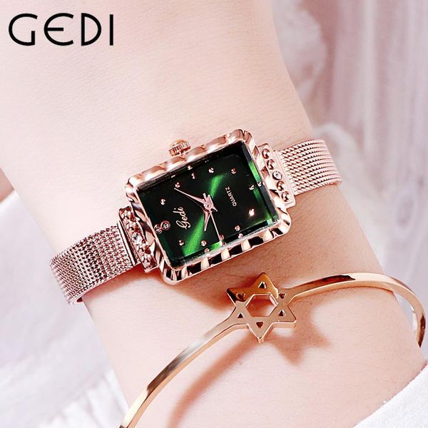 wristwatches luxury women rhinestone full steel gedi fashion rectangle dial ladies waterproof bracelet watch simple girl clock, Slivery;brown
wristwatches luxury women rhinestone full steel gedi fashion rectangle dial ladies waterproof bracelet watch simple girl clock, Slivery;brown