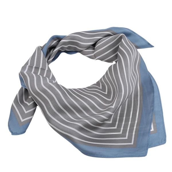 scarves 70*70cm women bandanas multifunction silk scarf satin small square shawls handle bag ribbon ladies office foulard neckerchief, Blue;gray
scarves 70*70cm women bandanas multifunction silk scarf satin small square shawls handle bag ribbon ladies office foulard neckerchief, Blue;gray