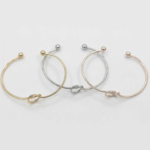 10 pieces/lot women men black rose gold silver plated knot cuff bracelet heart charm love open bangle adjustable jewelry q0717
10 pieces/lot women men black rose gold silver plated knot cuff bracelet heart charm love open bangle adjustable jewelry q0717