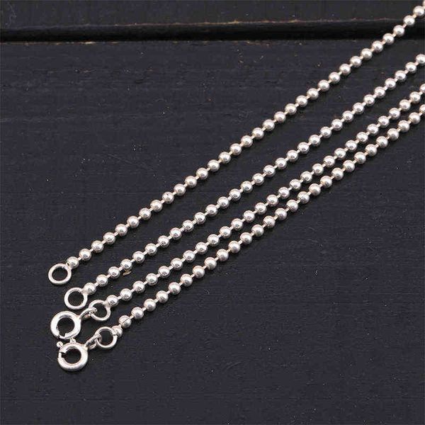 40005 s925 sterling silver necklace sweater chain simple fashion fine all-match round bead long jewelry
40005 s925 sterling silver necklace sweater chain simple fashion fine all-match round bead long jewelry