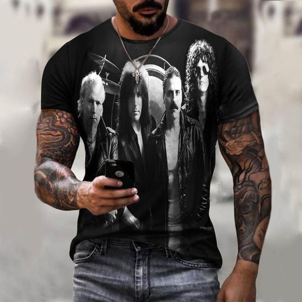 men's t-shirts men's 3d printed t-shirt the queen band freddie mercury t shirt short sleeves 1985 live aid concert commemorative ts, White;black
men's t-shirts men's 3d printed t-shirt the queen band freddie mercury t shirt short sleeves 1985 live aid concert commemorative ts, White;black