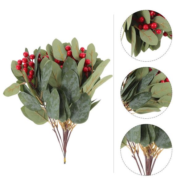 decorative flowers & wreaths 10pcs fake eucalyptus leaves for wedding festival greenery decoration
decorative flowers & wreaths 10pcs fake eucalyptus leaves for wedding festival greenery decoration