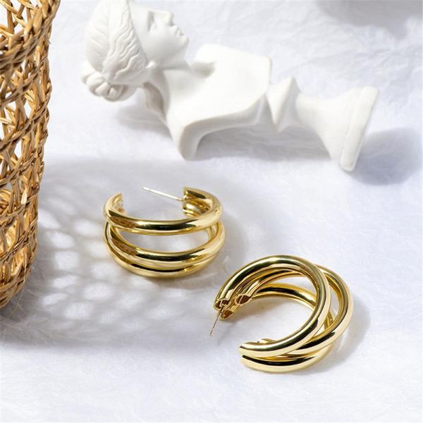 hoop & huggie 2021 female fashion earrings lady elegant shiny glossy metal woman french style summer ear decor accessories, Golden;silver
hoop & huggie 2021 female fashion earrings lady elegant shiny glossy metal woman french style summer ear decor accessories, Golden;silver