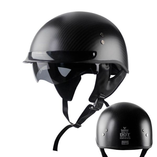 carbon fiber helmet half-face male motorcycle vintage locomotives female half light cover safety of the four seasons helmets
carbon fiber helmet half-face male motorcycle vintage locomotives female half light cover safety of the four seasons helmets