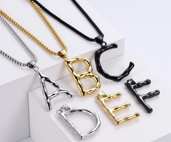 men's and women's jewelry stainless steel large bamboo initial letter pendant necklace name 24'' chains, Silver
men's and women's jewelry stainless steel large bamboo initial letter pendant necklace name 24'' chains, Silver
