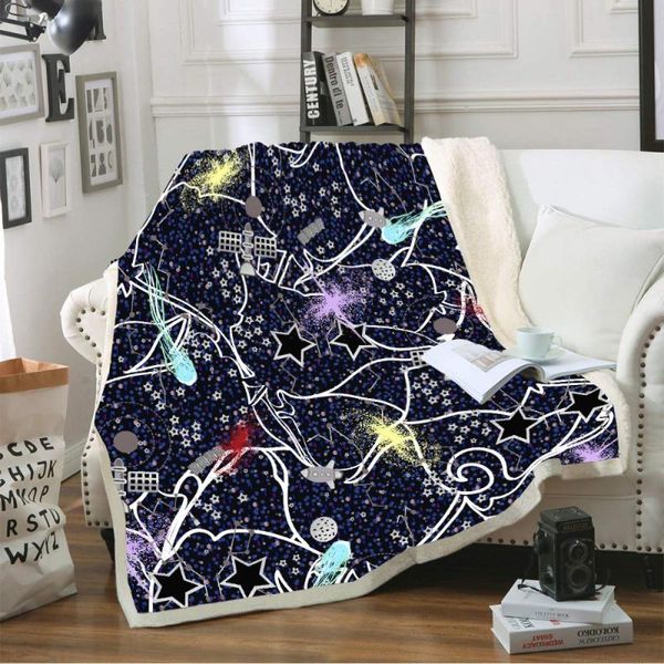 blankets outer space astronauts funny character blanket 3d print sherpa on bed home textiles dreamlike style 16
blankets outer space astronauts funny character blanket 3d print sherpa on bed home textiles dreamlike style 16