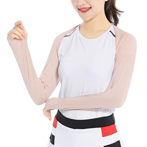 men women soft camping with finger hole ice silk sun protection riding summer shawl arm sleeve outdoor sports fishing golf elbow & knee pads, Black;gray
men women soft camping with finger hole ice silk sun protection riding summer shawl arm sleeve outdoor sports fishing golf elbow & knee pads, Black;gray