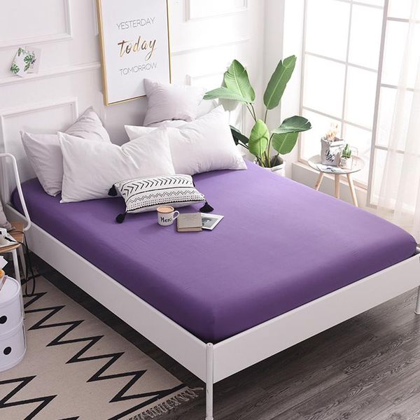 sheets & sets 1pcs cotton solid fitted sheet mattress cover four corners with elastic band bed color bedding linens #s
sheets & sets 1pcs cotton solid fitted sheet mattress cover four corners with elastic band bed color bedding linens #s