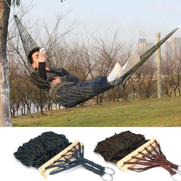 camp furniture net hammock swing with short wooden sticks outdoor double camping terrace sling rope bed garden trip
camp furniture net hammock swing with short wooden sticks outdoor double camping terrace sling rope bed garden trip