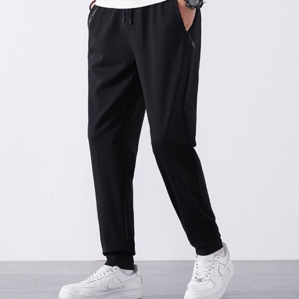 running pants men's sports outdoor ice silk jogger trousers breathable quick-drying casual exercise training for male, Black;blue
running pants men's sports outdoor ice silk jogger trousers breathable quick-drying casual exercise training for male, Black;blue
