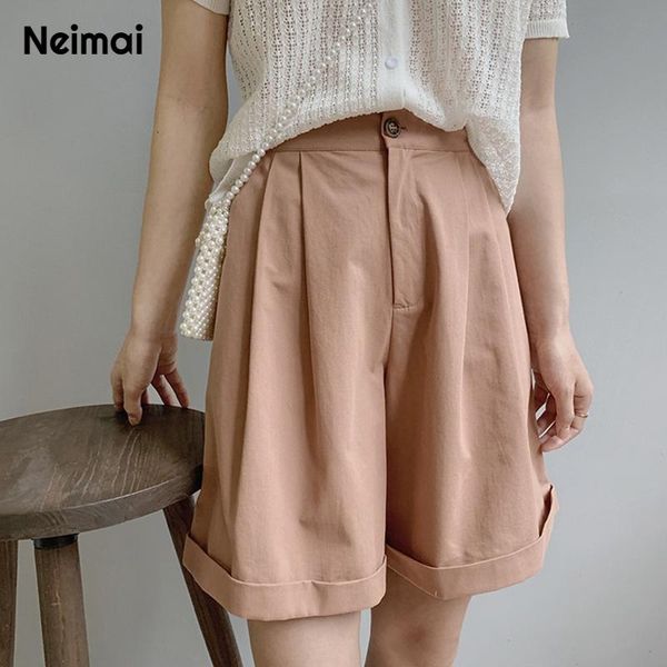 women's shorts neimai korean harajuku white summer high waist modis spandex cute casual moda verano mujer 2021 spodenki short feminino, White;black
women's shorts neimai korean harajuku white summer high waist modis spandex cute casual moda verano mujer 2021 spodenki short feminino, White;black