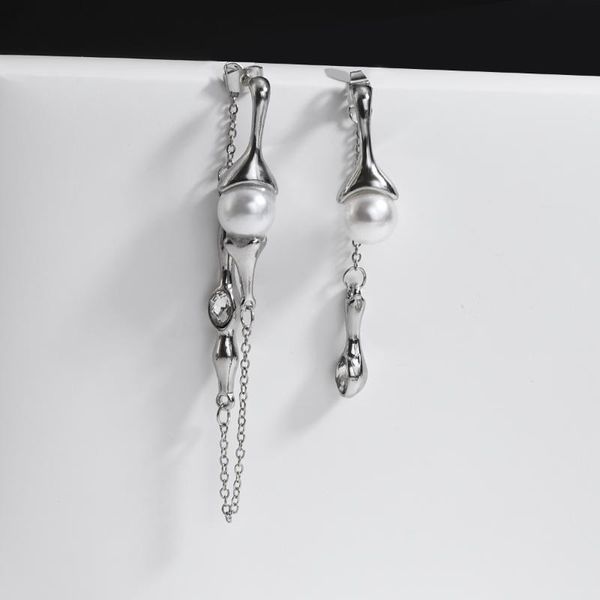 dangle & chandelier lifefontier punk rhinestone pearl long tassel earrings for women asymmetric silver color metal drop hanging jewelry
dangle & chandelier lifefontier punk rhinestone pearl long tassel earrings for women asymmetric silver color metal drop hanging jewelry