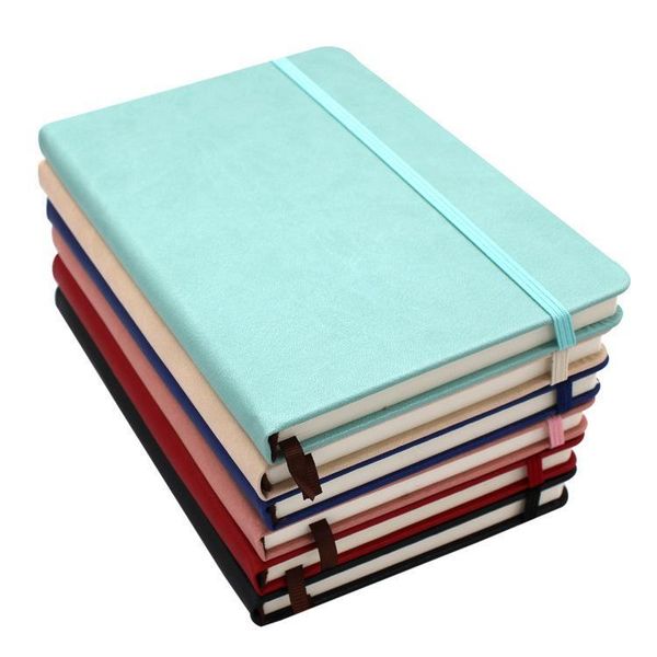 elastic notebook business pu notepad strap office supplies sketchbook stationery daily plan yearly agenda notepads, Purple;pink 
elastic notebook business pu notepad strap office supplies sketchbook stationery daily plan yearly agenda notepads, Purple;pink