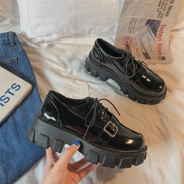 lolita shoes platform womens autumn new japanese soft sister korean round head increased retro lace-up shoes vintage shoes, Black;white
lolita shoes platform womens autumn new japanese soft sister korean round head increased retro lace-up shoes vintage shoes, Black;white