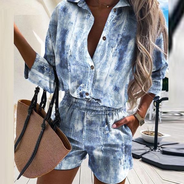 women's tracksuits casual shorts suit women autumn fashion long sleeve lace two piece set elegant solid button lapel shirt and pocket s, Gray
women's tracksuits casual shorts suit women autumn fashion long sleeve lace two piece set elegant solid button lapel shirt and pocket s, Gray