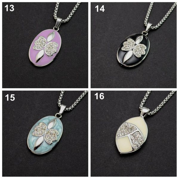 pendant necklaces women bee necklace oval enamel crystals jewelry chain 24 inch, Silver
pendant necklaces women bee necklace oval enamel crystals jewelry chain 24 inch, Silver